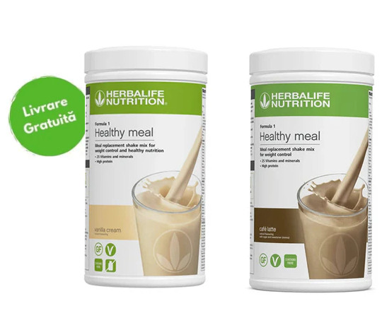 2 X Formula 1 Shake Herbalife 550g , 9 Arome